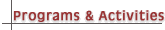 Programs and Activities