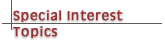 Special Interests